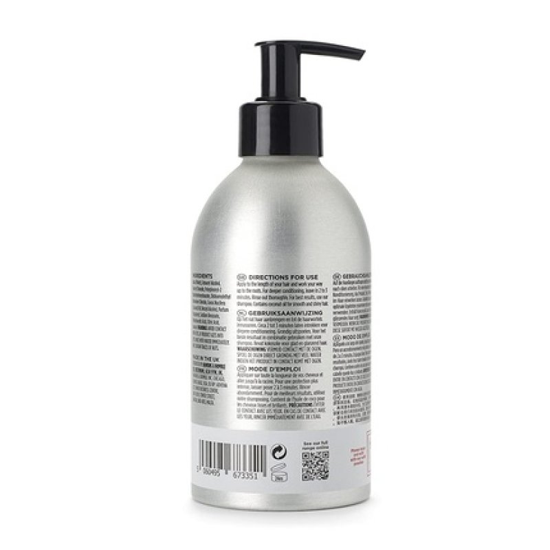 Hawkins & Brimble Men's Moisturizing Conditioner 300ml - Refillable, Environmentally Friendly, Smooths Frizz