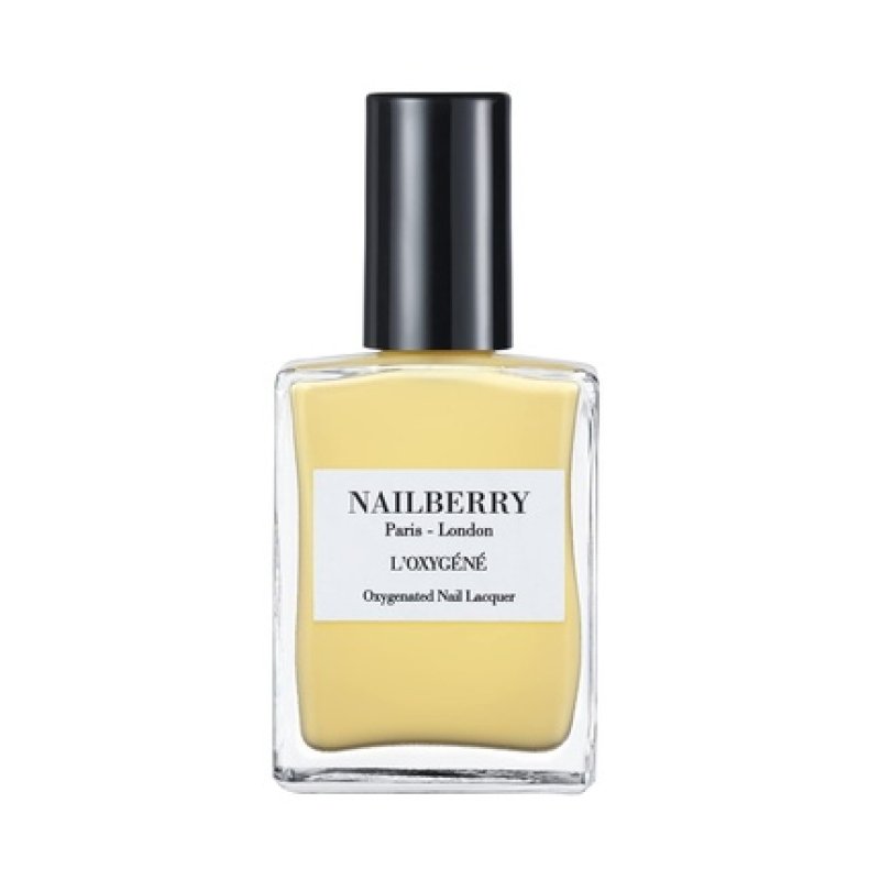 L'Oxygene Oxygenated Nail Lacquer Simply The Zest Creamy Lemon Opaque
