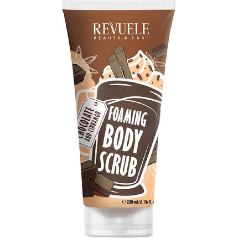 Revuele Foaming Body Scrub Chocolate & Cinnamon 200ml