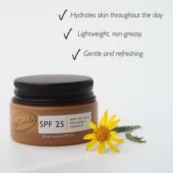 UpCircle Mini Travel Size SPF 25 Mineral Sunscreen 20ml Reef-Safe Lightweight Raspberry Seed Oil Defends Against Free