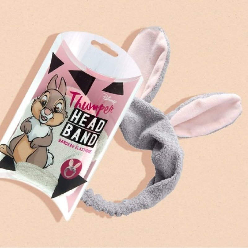 MAD BEAUTY Disney Bambi Thumper Rabbit Make-Up Headband Grey