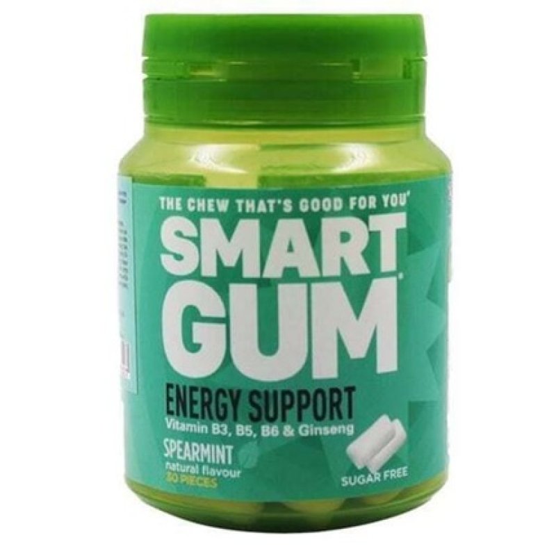 Vican Smart Gum Energy Support Spearmint - 30 Pieces