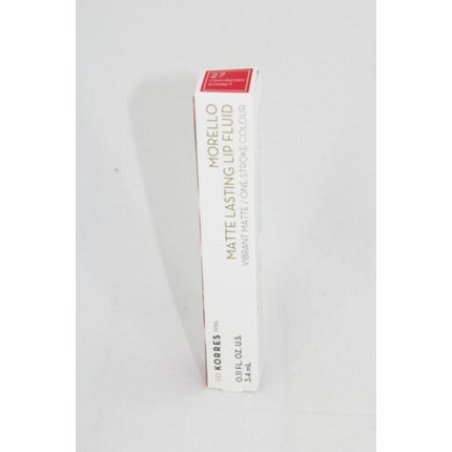 Korres Morello Matte Lasting Lip Fluid 27