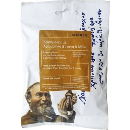 Korres Herbal Candies With Honey And Stevia 50g