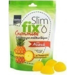Intermed Slim Fix Gummies - 500mg Weight Loss Gummies With Glucomannan, Pineapple Flavor, 42 Gummies
