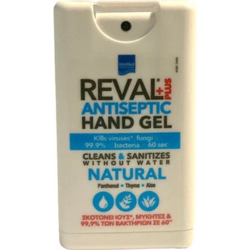 Reval Intermed Reval Plus Natural Antiseptic Hand Gel - 15ml