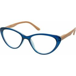Eyelead E205 Blue Butterfly Reading Glasses