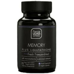 Pharmalead Memory Plus L-Glutathione Supplement For Memory Improvement - 30 Capsules