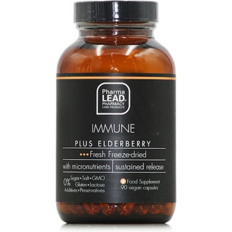 Pharmalead Black Range Immune Plus Elderberry - 90 Plant Capsules