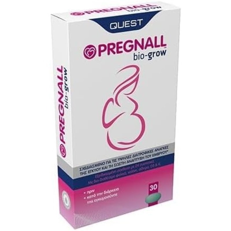 Quest Pregnall Bio-Grow 30 Tablets