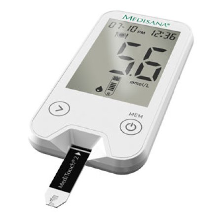 Medisana Meditouch 2 glucose meter 5 s White