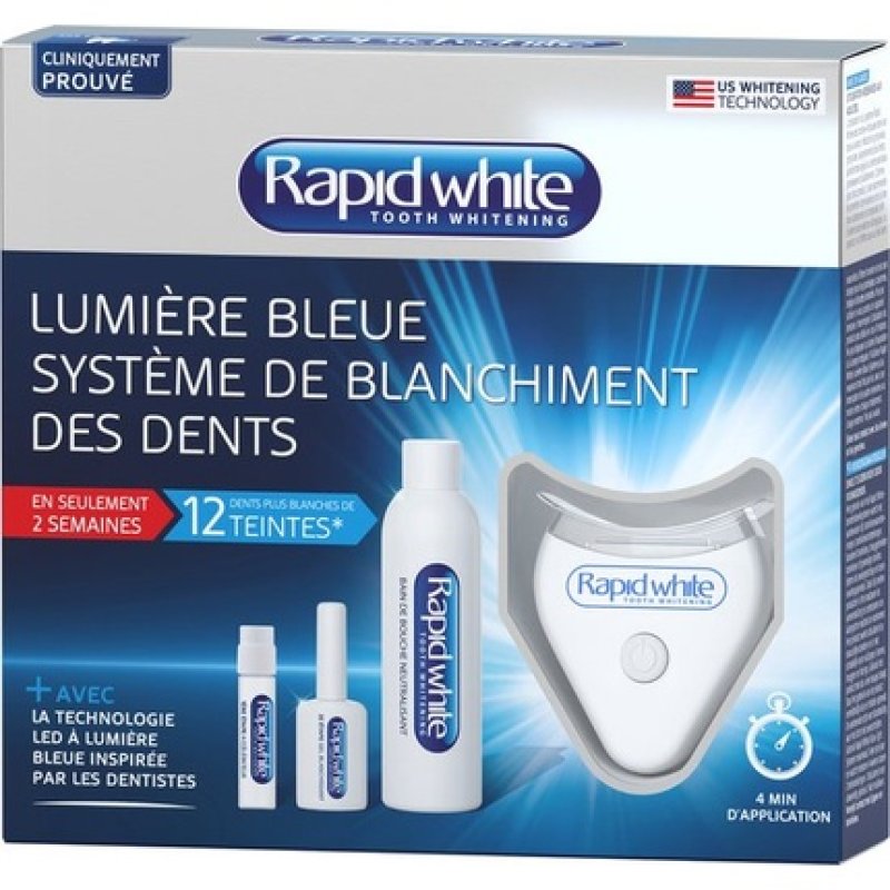 Rapid White Blue Light Teeth Whitening System