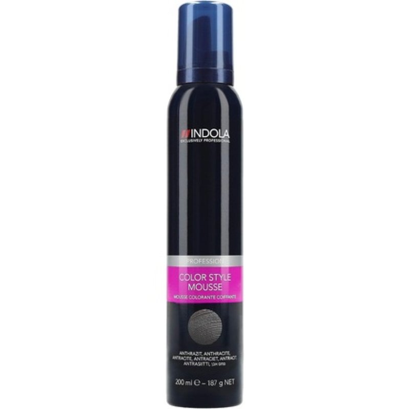 Indola Profession Color Style Mousse Anthracite 200ml