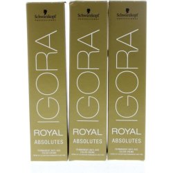 Schwarzkopf Professional Igora Royal Absolutes Permanent Anti-age Color Creme Hair Dye 4-90 60ml