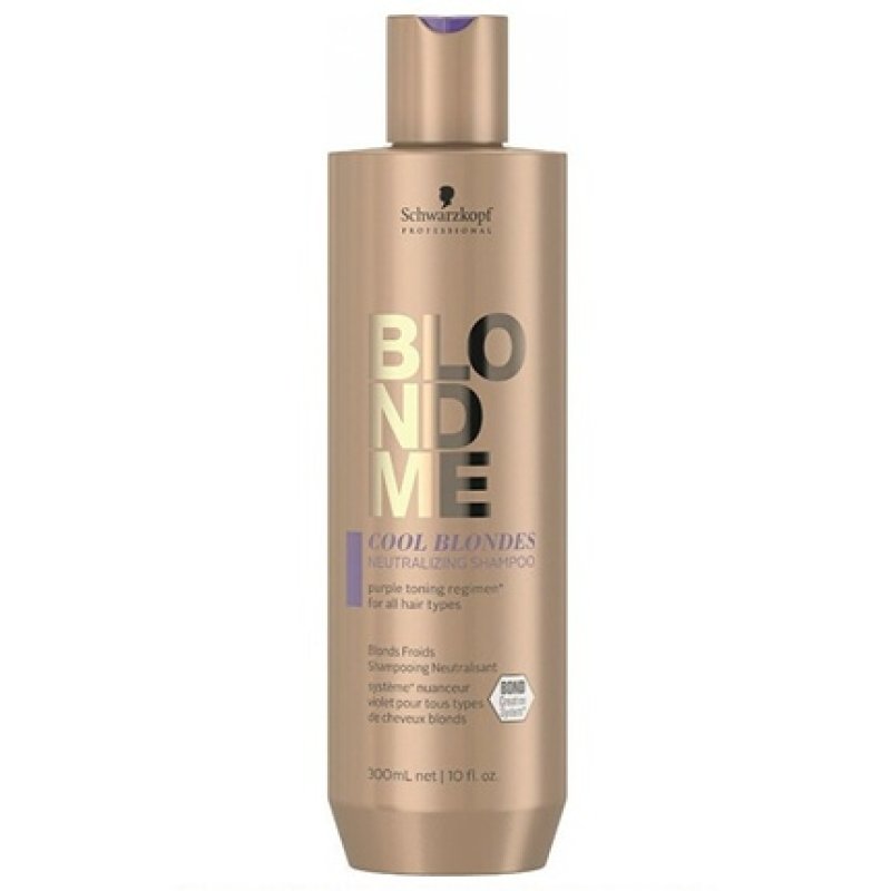 Blondme Cool Blonde Neutralizing Shampoo Volume 300 ml