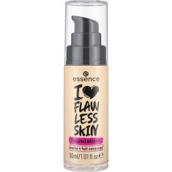 essence I LOVE FLAWLESS SKIN Foundation No. 20 Long-lasting Mattifying Instant Result Matt Vegan Oil-free UVA and UVB