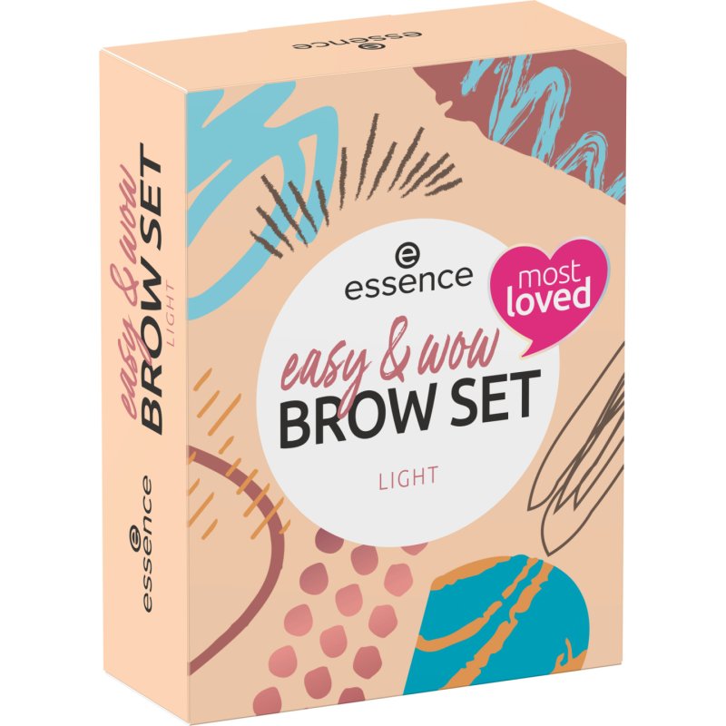 essence Easy & WOW Brow Set Light Eyebrow Set