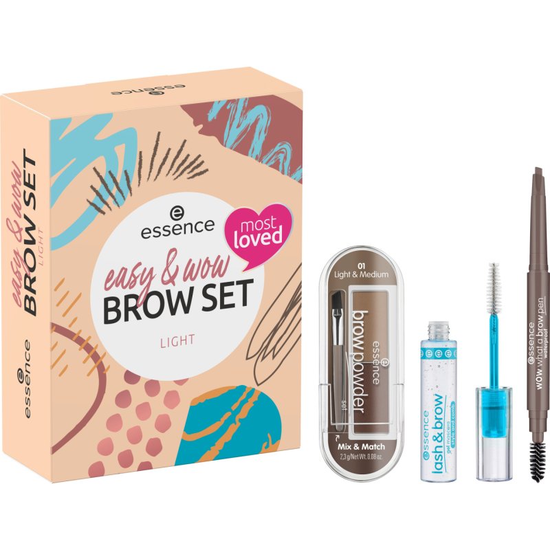Essence easy & WOW kit de maquillage pour les yeux 3 pièce(s)