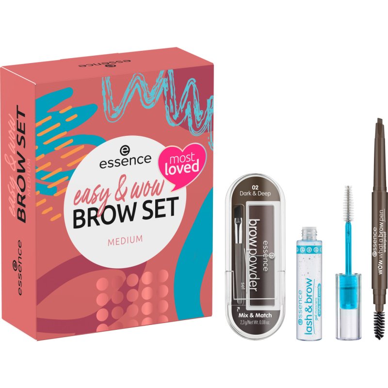 Essence easy & WOW eye makeup set 3 pc(s)