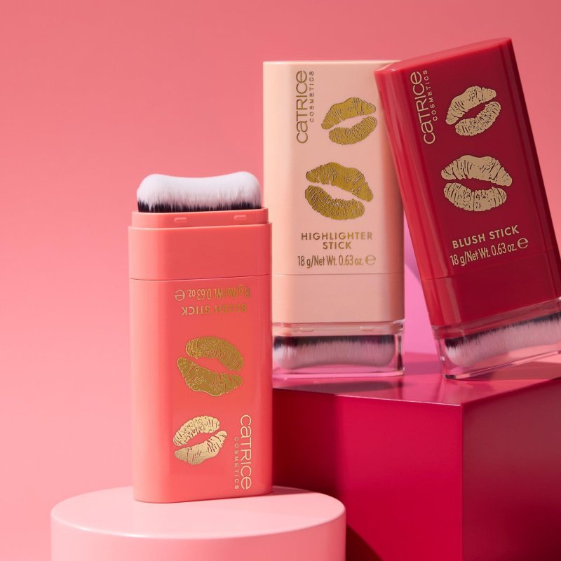 Catrice Kiss & Glow Blush Stick No. C01 Pink Natural Radiant