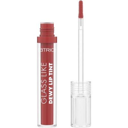 Catrice Glass Like Dewy Lip Tint Lip Gloss No. 080 Red Coloring Effect Shiny