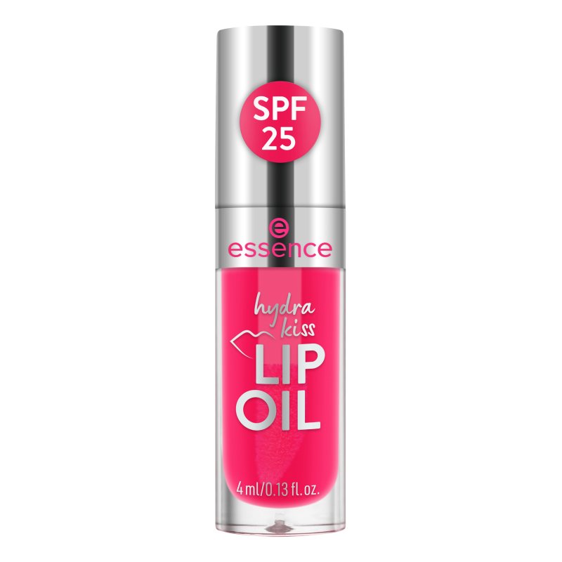 Essence hydra kiss LIP Oil PINK SQUEEZE PL. lip gloss 4 ml 104 Pink Squeeze, Please!