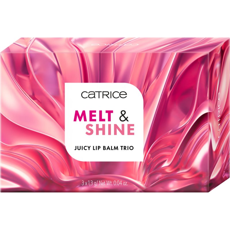 Catrice Melt & Shine Juicy Lip Balm Trio Lip Care No. 01 Multicolored