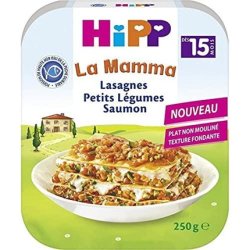 Hipp Bio La Mamma Organic Lasagna with Small Vegetables and Salmon 250g