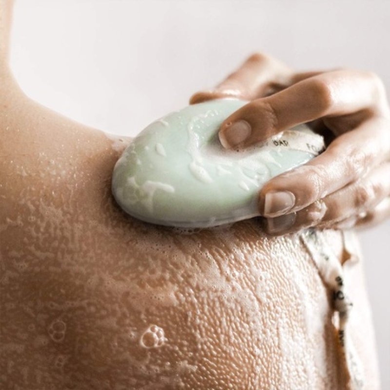 Foamie Solid Shower Gel Kiss me Argan with Vanilla & Argan Oil Intensive Moisturizing Shower Care with Massage Effect