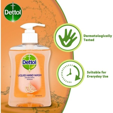 Dettol Grapefruit Liquid Hand Wash 250ml