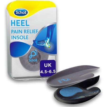 Scholl Orthotic Insoles Heel and Ankle Plantar Fasciitis Insoles Metatarsalgia Insoles Small UK Size 4.5-6.5