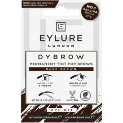 Eylure DYBROW Eyebrow Dye Kit Dark Brown
