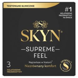 Supreme Feel Thin Non-Latex Condoms - 3 Pieces
