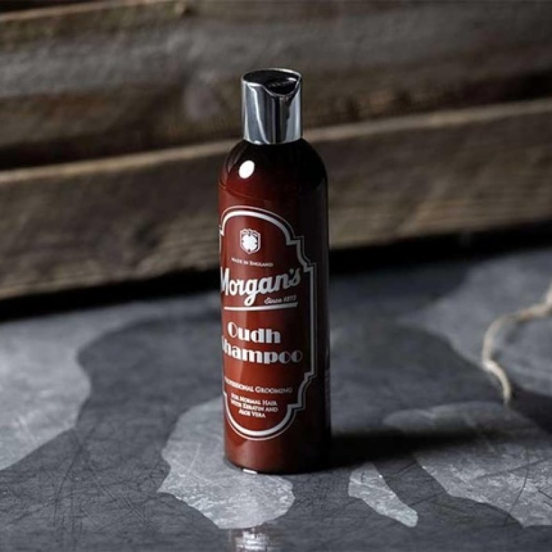 Morgan's Pomade Oudh Fragranced Shampoo for Normal Hair - Boosts Hair Vitality