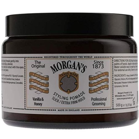 Morgan's Pomade Vanilla & Honey Extra Firm Hold 500g