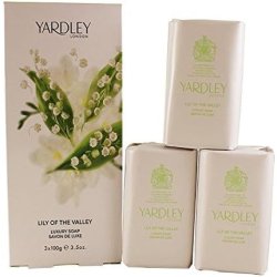 Yardley Lily of the Valley Soap Trio 3 x 100g