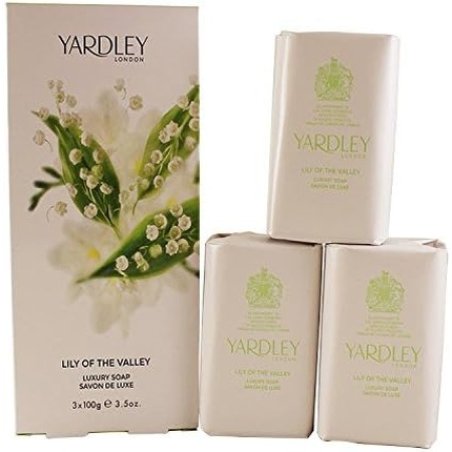 Yardley Lily of the Valley Soap Trio 3 x 100g