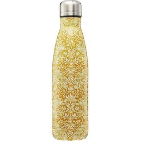 William Morris At Home Useful & Beautiful Stainless Steel Insulated Reusable Water Bottle 500ml Gold