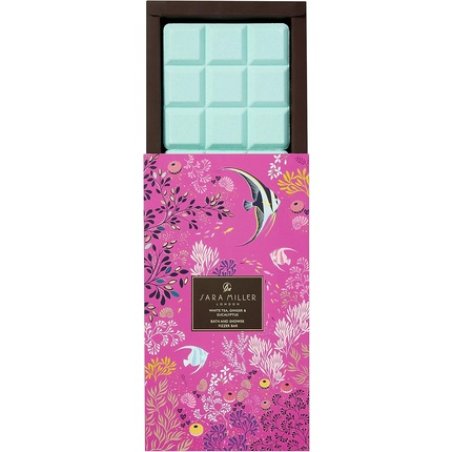 Sara Miller Bath & Shower Fizzer Bar White Tea Ginger Eucalyptus 200g