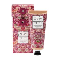 William Morris At Home Strawberry Thief Hand Cream Patchouli & Red Berry Scented 100ml