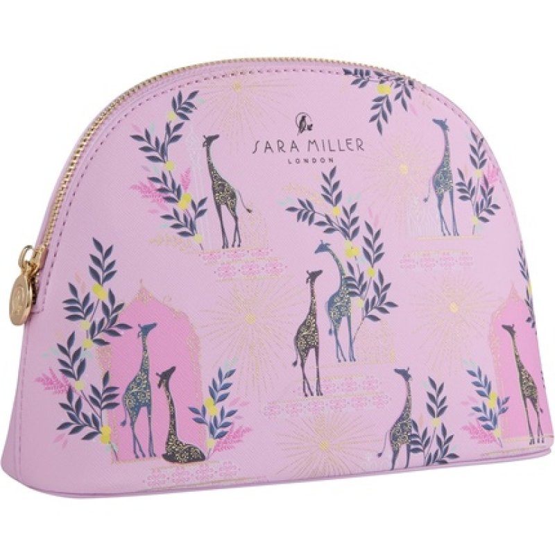 Sara Miller Savannah Medium Cosmetic Bag Pink
