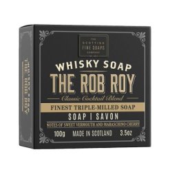 Scottish Fine Soaps Whisky Soap The Rob Roy 100g