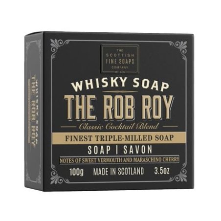 Scottish Fine Soaps Whisky Soap The Rob Roy 100g