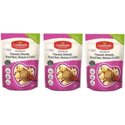 Linwoods Flaxseed, Nuts & Q10 200g X 3 Pack Of 3