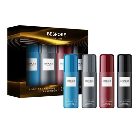 Raphael Cosmetic Rc Bespoke Man Body Perfume Coffret Legend 4 X 50ml