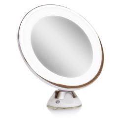 Rio MMSU miroir de maquillage Ventouse Rond Blanc