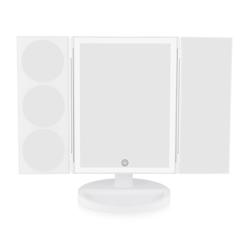 Rio MMFS miroir de maquillage Autonome Rectangulaire Blanc