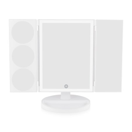 Rio MMFS miroir de maquillage Autonome Rectangulaire Blanc