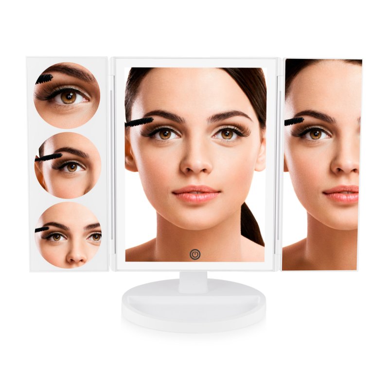 Rio MMFS miroir de maquillage Autonome Rectangulaire Blanc