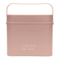 Rio Lush Box Makeup Cosmetic Vanity Travel Case with Removable LED Light Mirror - Large